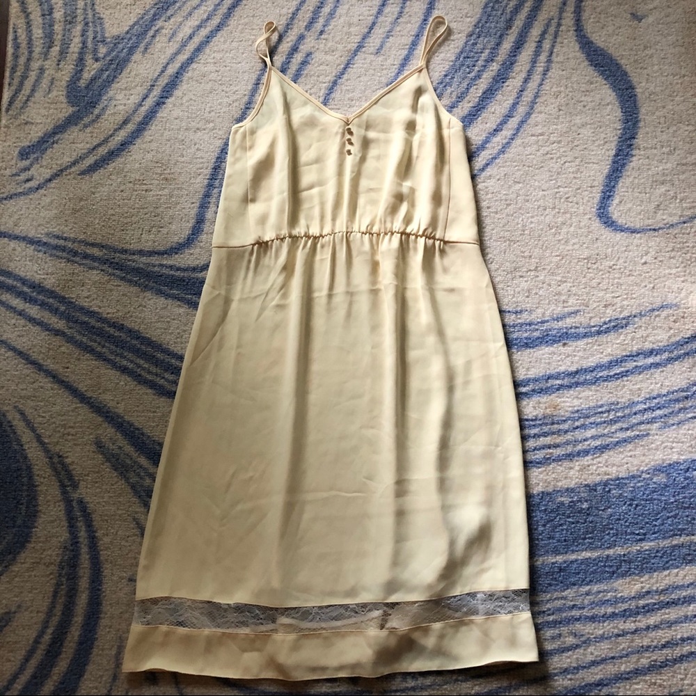Aritzia Little Moon Cream Sundress